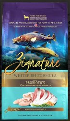 Zignature Limited Ingredient Formula Whitefish and Chickpea Recipe Grain Free Dry Dog Food 25 lbs