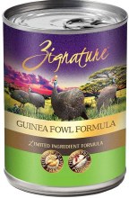 Zignature Guinea Fowl Limited Ingredient Formula Canned Wet Dog Food 13oz