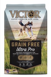 Victor Ultra Pro Active Dog Formula Grain Free, Dry Dog Food, 30lb