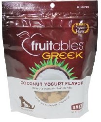 Fruitables Greek Coconut Yogurt Baked Dog Treats 7oz