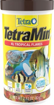 Tetra Min XL Tropical Fish Flakes Fish Food 2.82oz