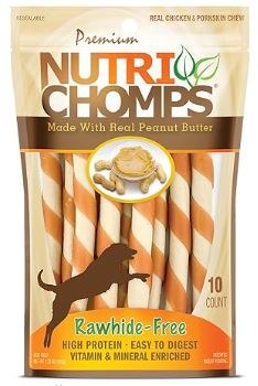 NutriChompsPeanutMiniTwist10ct