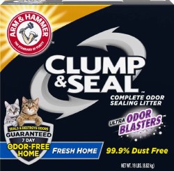 Arm & Hammer Clump and Seal Cat Litter, Fresh Home, 19lb