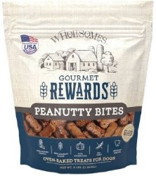 Wholesomes Premium Gourmet Biscuit with Roasted Peanuts Dog Treats 3lb