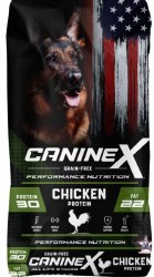 Canine X Grain Free Chicken, Dry Dog Food, 40lb