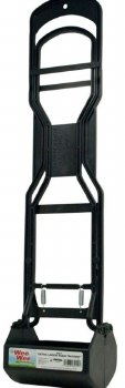 Four Paws Spring Action Super Pooper Scooper, Extra Large, Black