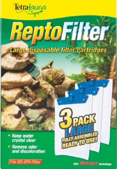 Tetra ReptoFilter Cartridges, Large, 3 Count