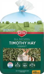 Kaytee Natural Timothy Hay Small Animal Food 48oz