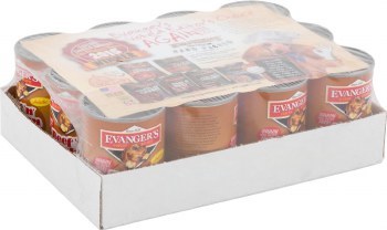 Evanger's Classic Recipes Beef with Chicken Grain and Gluten Free Canned Wet Dog Food Case of 12, 12.8oz Cans