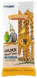 Sun Seed Small Bird Millet Spray Treats 4oz