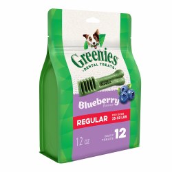 Greenies Blueberry Regular, Dog Dental Health, 12oz