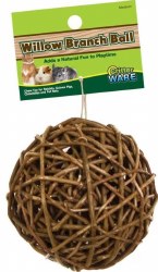 Ware Willow Branch Ball Small Animal Chew and Toy, Medium