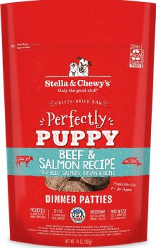 Stella & Chewy's Perfect Puppy Freeze Dried W Beef & Salmon 14oz