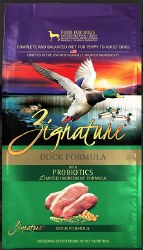 Zignature Limited Ingredient Formula Duck and Chickpea Recipe Grain Free, Dry Dog Food, 25lb
