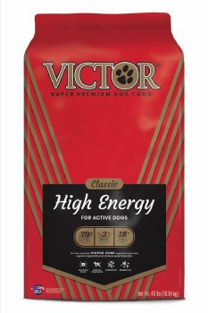 Victor High Energy Formula Dry Dog Food 40 lbs