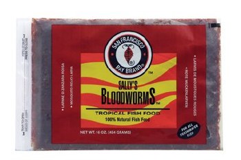 San Fransisco Frozen Bloodworm Flat, 16oz