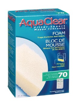 Aqua Clear Foam Filter Insert 40-70 gallon