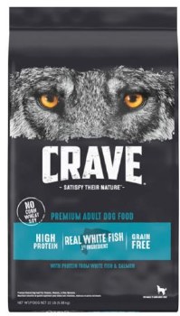 CRAVE High Protein Adult Formula Salmon Recipe, Dry Dog Food, 22lb
