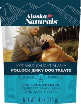 Alaska Naturals Pollock Jerky Dog Treats USA 4oz