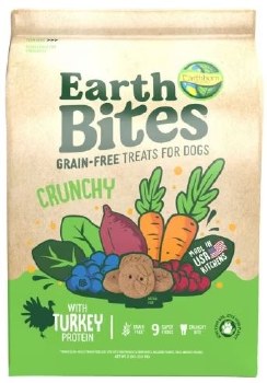 Earthborn Earth Bites Turkey Treat, Grain Free, 2lb