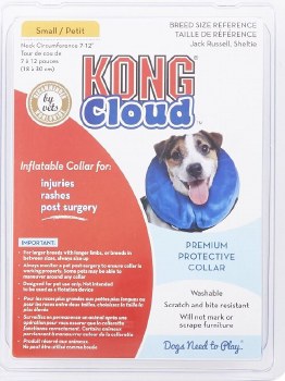 Kong Cloud Collar, Blue, Small, 7-12 inch
