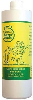 Grannick's Bitter Apple Pump Taste Deterrent for Dogs, 16oz