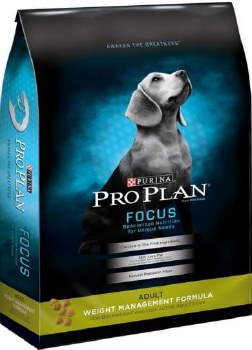 Purina Pro Plan Weight Management Chicken & Rice Dog, 34lb