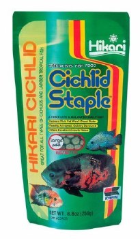Hikari Cichlid Staple Large Pellets Fish Food 8.80oz