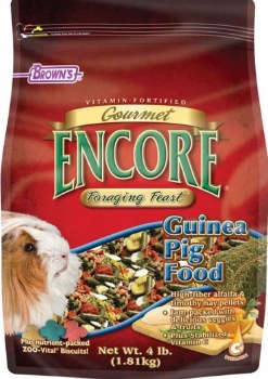 FMBrowns Gourmet Encore Foraging Feast Guinea Pig Food 4lb
