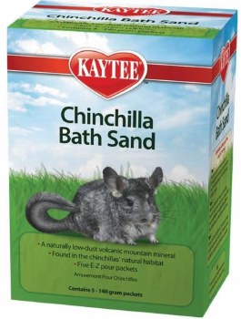 Kaytee Chinchilla Bath Sand, 5, 140g Packets