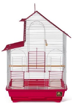 Parakeet House Variety of Colors 16 inch x 14 inch x 24 inch