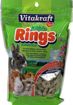 Sunseed Vitakraft Nibble Rings Small Animal Treats 10.5oz