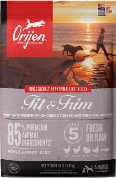 Orijen Fit Trim, Grain Free, Dry Dog Food, 13lb