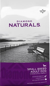 Diamond Naturals Small Breed Adult Chicken and Rice Formula, Dry Dog Food, 6lb