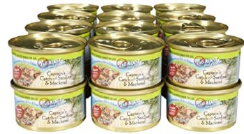 Against the Grain Captains Catch Recipe with Sardine and Mackerel in Gravy Grain Free Canned Wet Cat Food case of 24, 2.8oz Cans