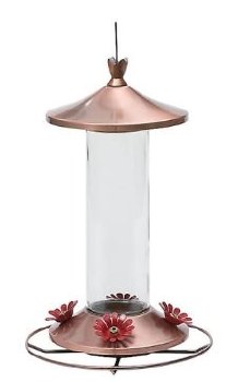 Perky Pet Glass Hummingbird Feeder, 12oz