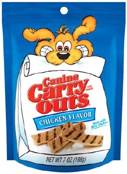 Canine Carry Outs Chicken Flavor, Dog Treats, 5oz