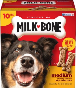 Milk Bone Original Medium Biscuit Dog Treats 10lb