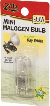 Zilla Mini Halogen Day White Reptile Bulb 50W