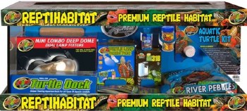 Zoo Med Lab Repti Habitat Aquatic Turtle Kit, 20 Gallon