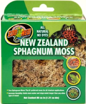 Zoo Med Lab All Natural New Zealand Sphagnum Moss .33lb