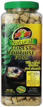 Zoo Med Lab Natural Forest Tortoise Reptile Food, 15oz
