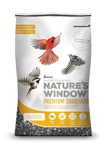 Natures Window Premium Backyard Bird Mix, Wild Bird Seed, 14lb