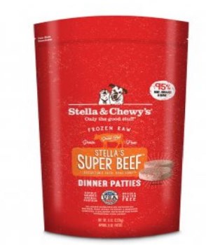 Stella & Chewy's Frozen Patties with Beef 6lb