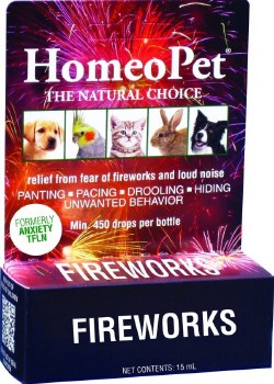 HomeO Pet Firework Anxiety Drops 15ml