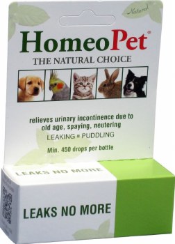 HomeO Pet Leaks No More Incontinence Drops 15ml