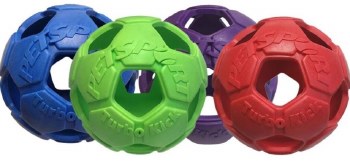 PetSport Turbo Kick Soccer Balls, Assorted, 6 inch