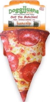 Doggijuana Munchies Pizza Toy
