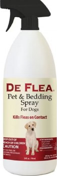 Natural Chemistry De Flea Pet and Bedding Spray for Dogs 24oz