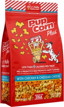 Pupcorn Plus Chicken Cheddar Cheese 24.5oz